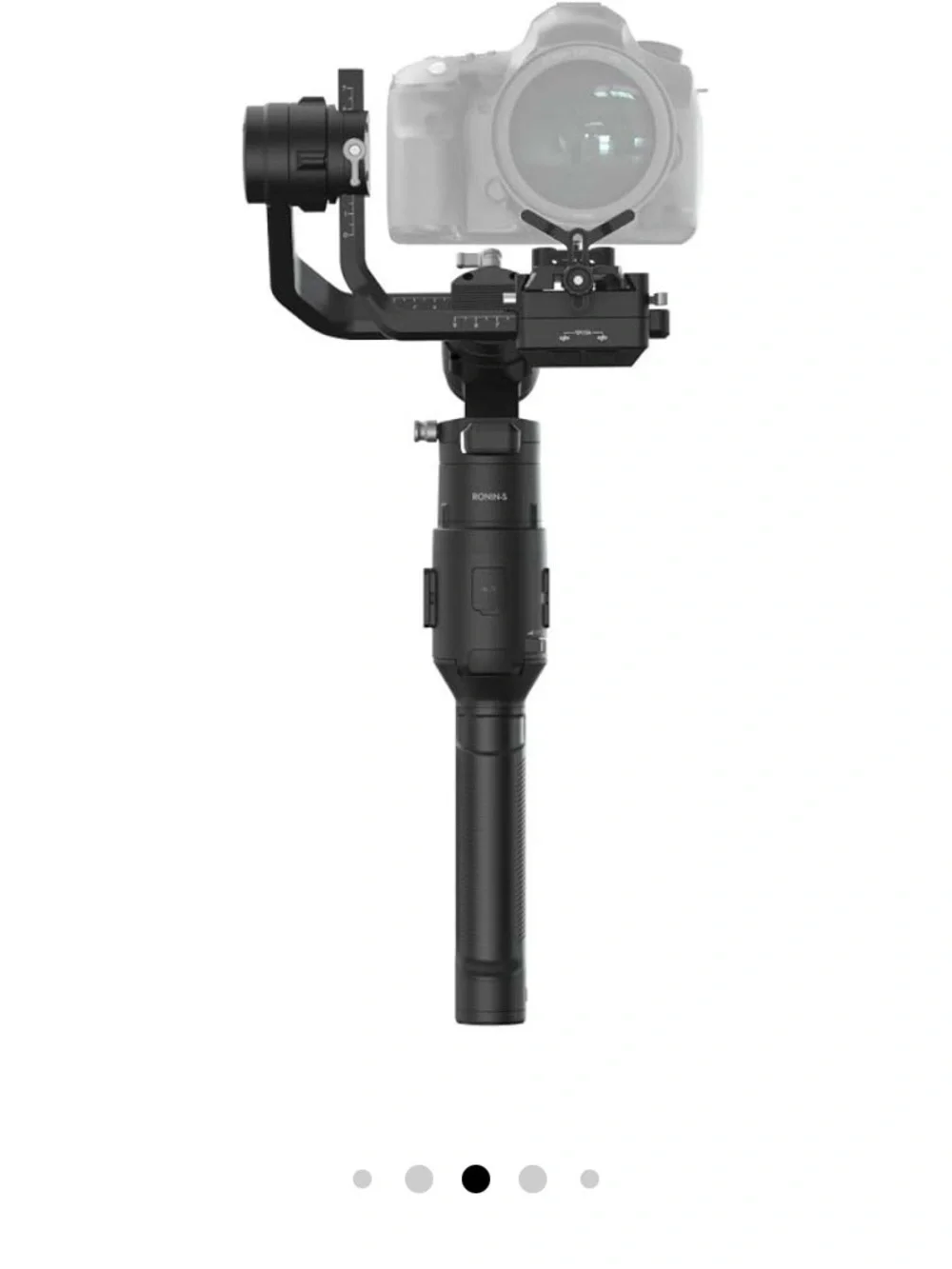 DJI Ronin-S Stabilizer Kit in Black and Gray